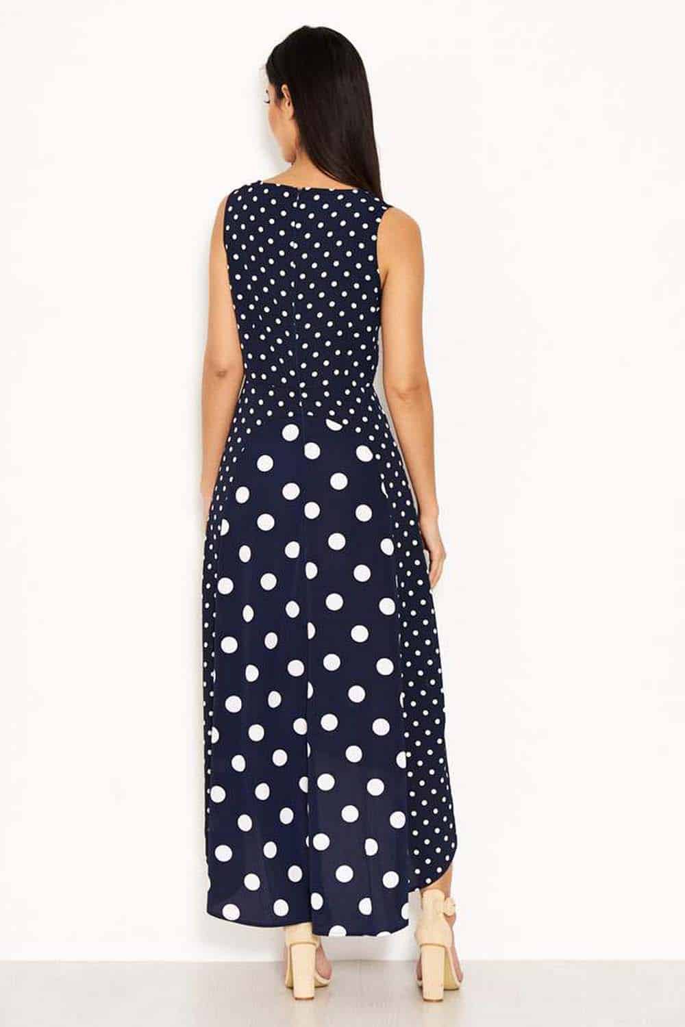 essential φόρεμα mix up polka dots high low