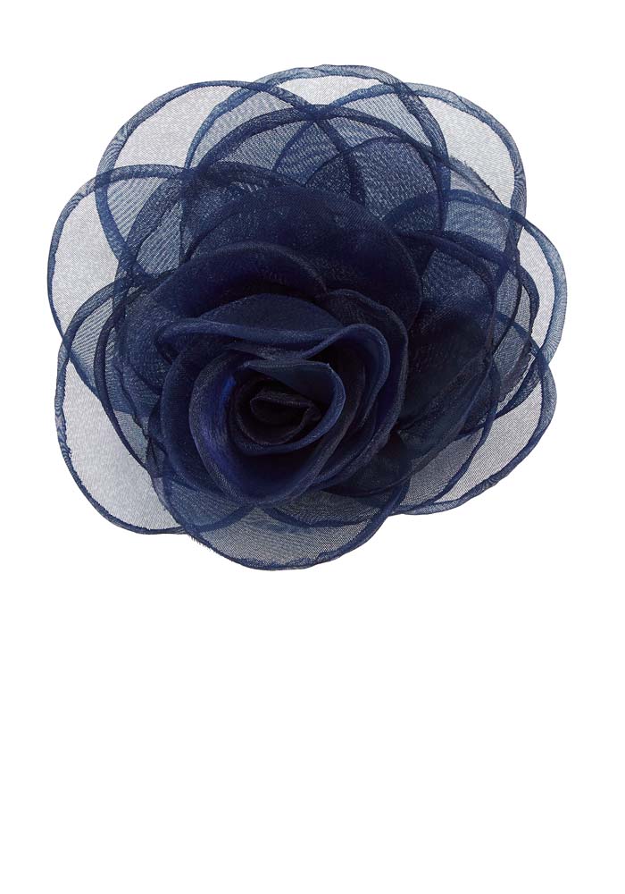 vintage μπουτονιέρα blue rose